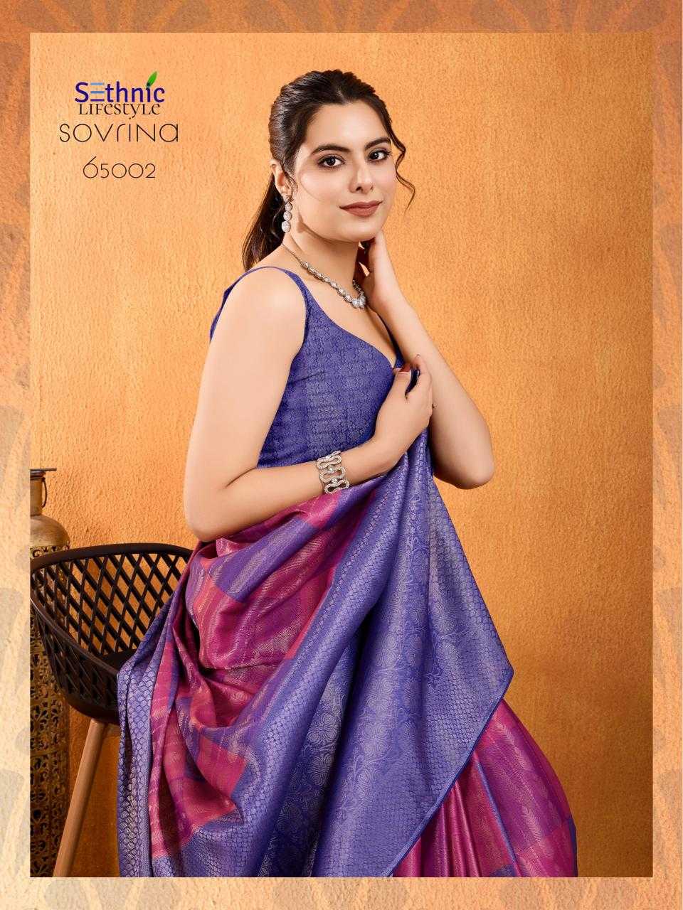 Ynf Brocade KESH416 Sethnic-Sovrina Silk Sarees Wedding Collections Festive Collections Wholesale Brocade Sarees Party Wear Silk Sarees Designer Silk Sarees Manufacturer