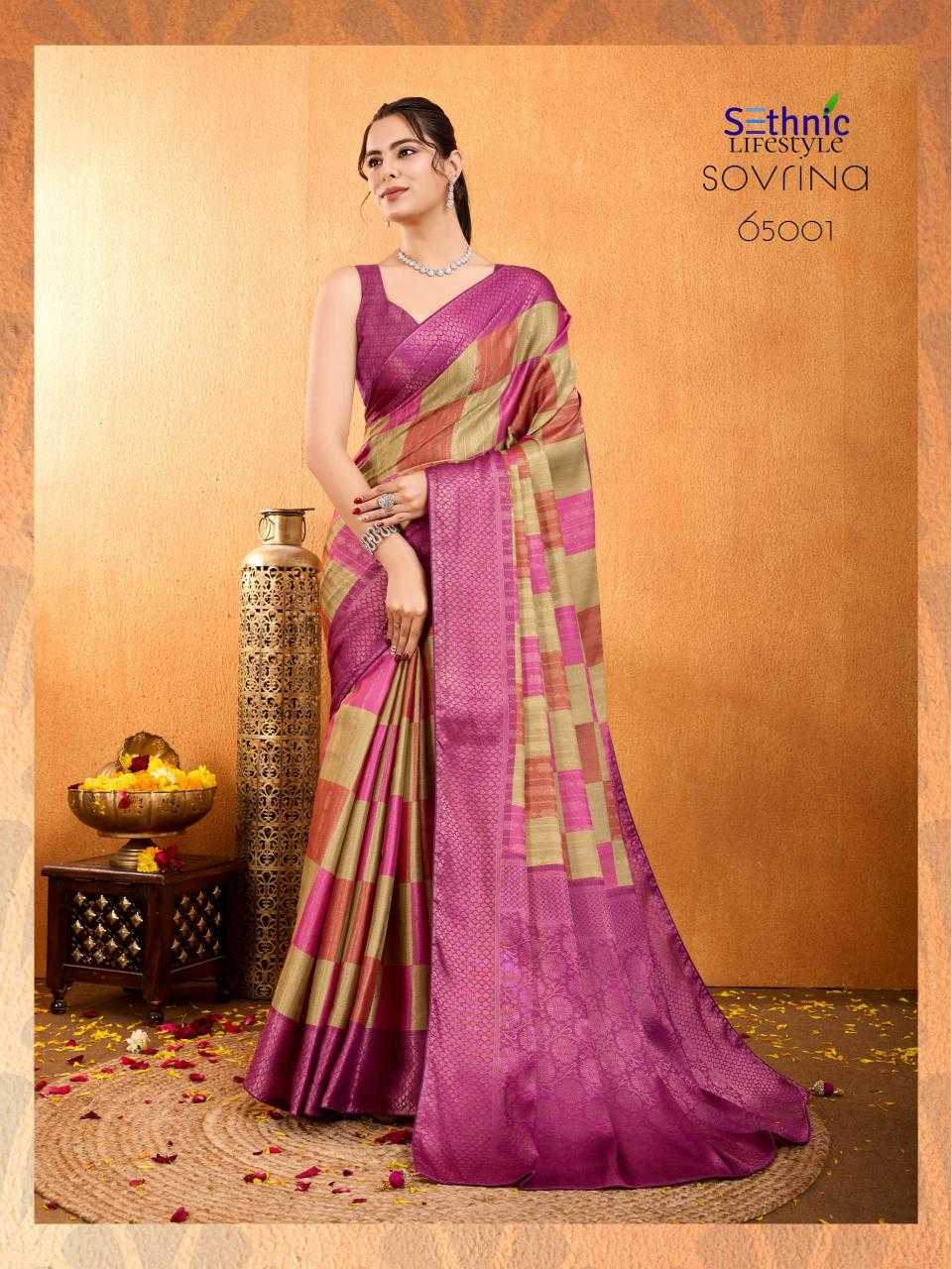 Ynf Brocade KESH416 Sethnic-Sovrina Silk Sarees Wedding Collections Festive Collections Wholesale Brocade Sarees Party Wear Silk Sarees Designer Silk Sarees Manufacturer