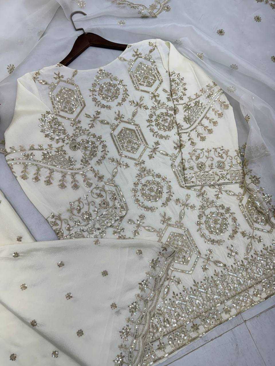 Ynf Chinon RIN110 BE-320 Suits & Dresses Wedding Collections Wholesale Embroidered Dresses Cocktail Party Outfits Manufacturer