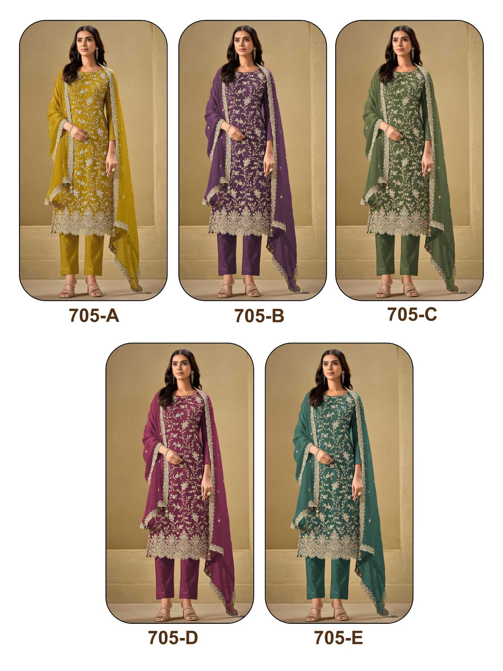 Ynf Chinon RIN187 M-4225 Suits & Dresses Islamic Clothing Festive Collections Wholesale Sharara Salwar Suits Party wear suits Eid Collections Manufacturer