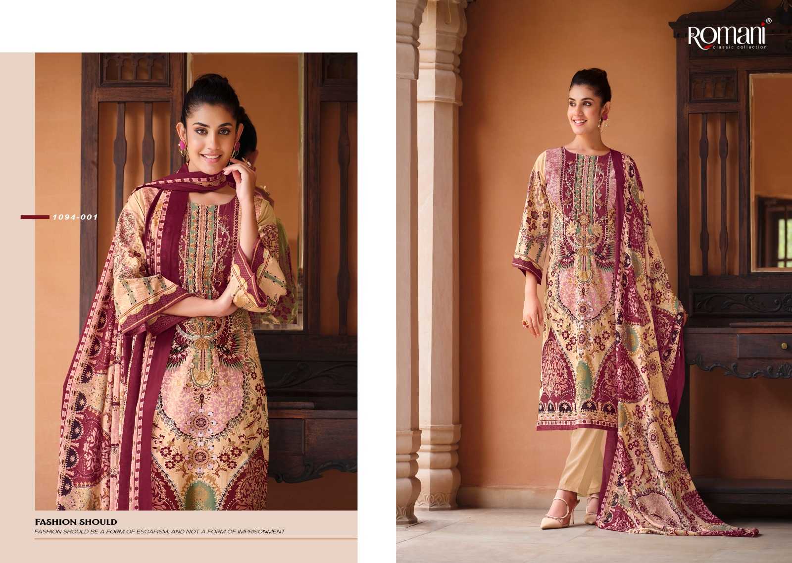 Ynf Cotton KESH444 ROMANI-AARZU VOL 11 Suits & Dresses Islamic Clothing Festive Collections Wholesale Pakistani Suits Cotton Suits Printed Dresses Manufacturer