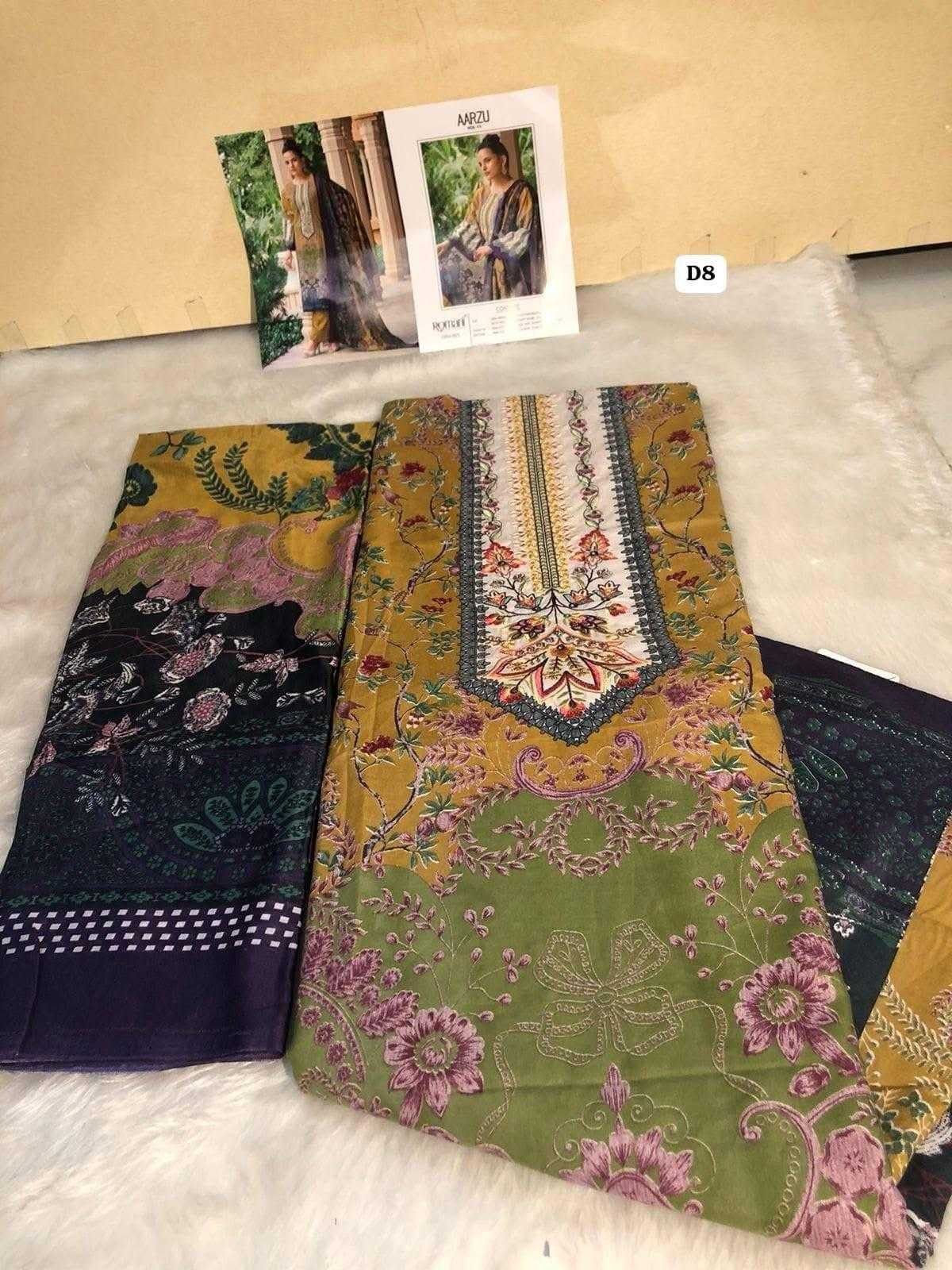 Ynf Cotton KESH444 ROMANI-AARZU VOL 11 Suits & Dresses Islamic Clothing Festive Collections Wholesale Pakistani Suits Cotton Suits Printed Dresses Manufacturer