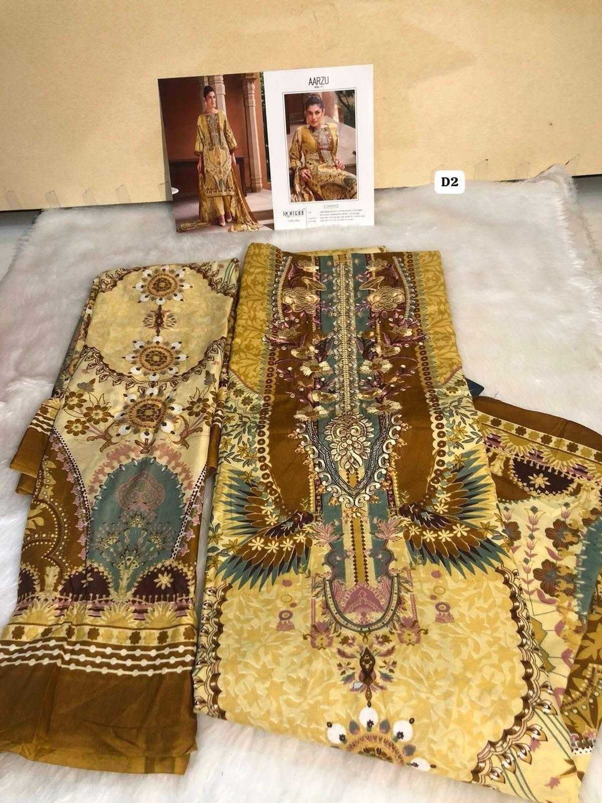 Ynf Cotton KESH444 ROMANI-AARZU VOL 11 Suits & Dresses Islamic Clothing Festive Collections Wholesale Pakistani Suits Cotton Suits Printed Dresses Manufacturer