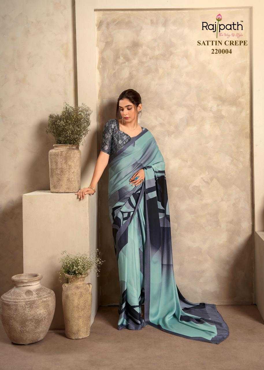 Ynf Crepe Silk KESH416 RajPath-Jasmine Silk Sarees Wedding Collections Wholesale Crepe Silk Saree Party Wear Silk Sarees Designer Silk Sarees Manufacturer