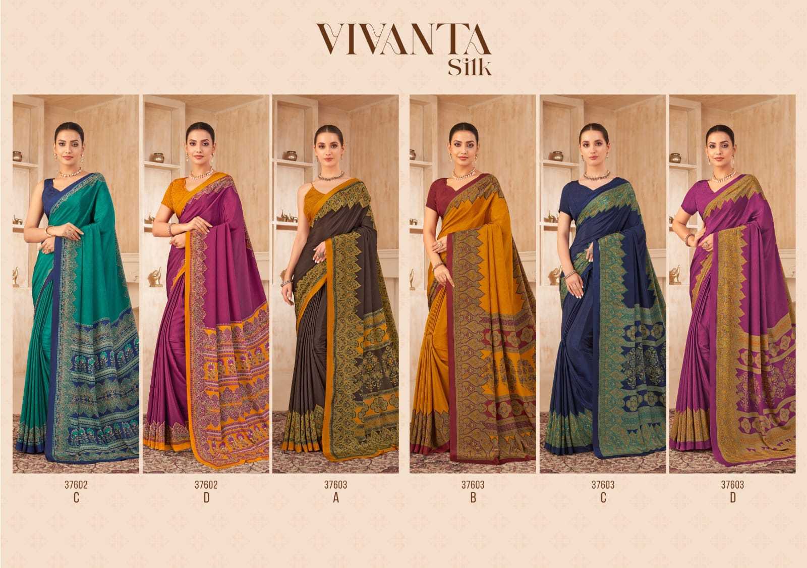 Ynf Crepe Silk KESH416 Ruchi-VIVANTA SILK Silk Sarees Wedding Collections Festive Collections Wholesale Crepe Silk Saree Party Wear Silk Sarees Silk Sarees For Weddings Manufacturer