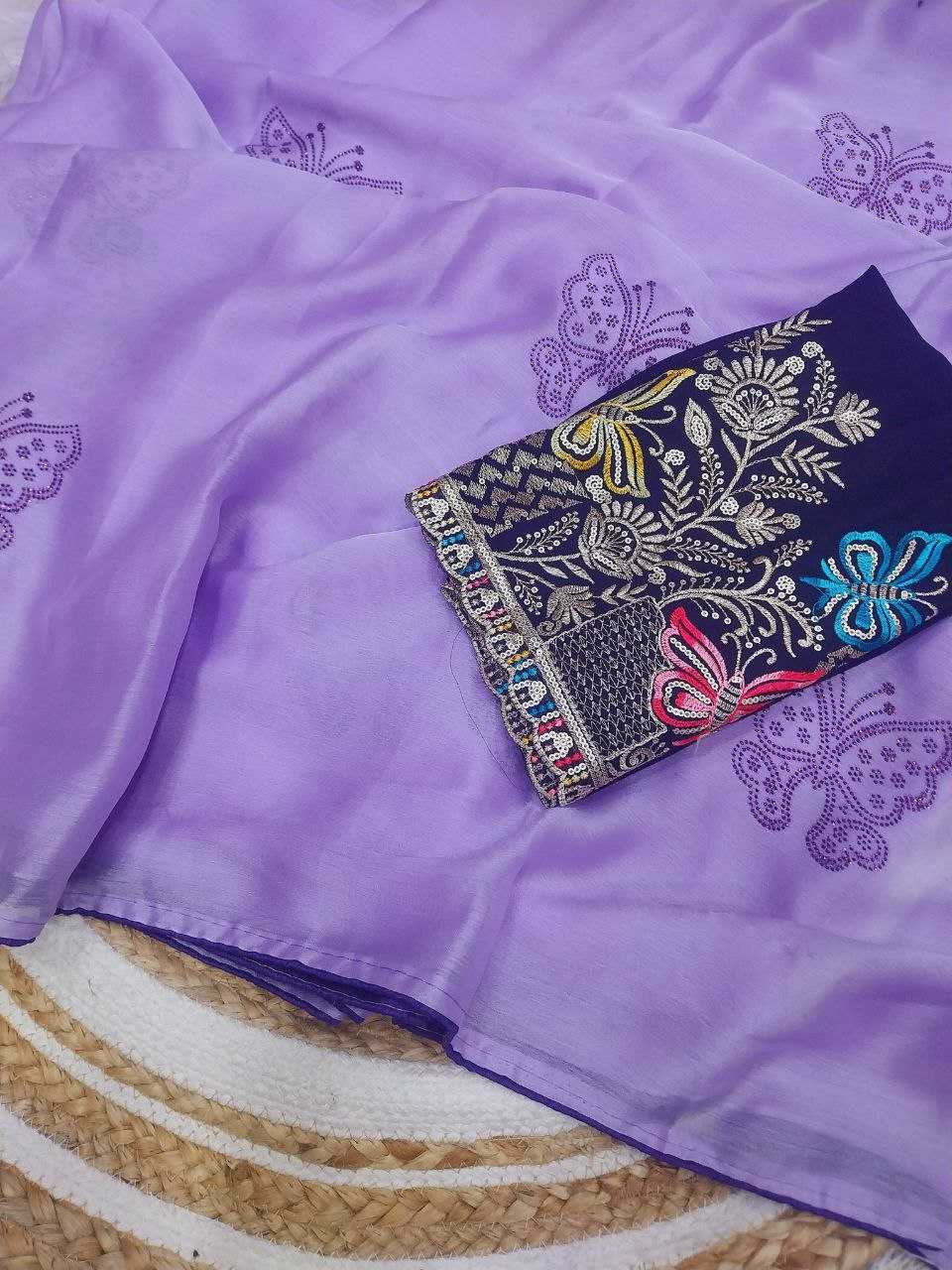 Ynf Crush Silk RIN171 BUTTERFLY Sarees Silk Sarees Festive Collections Wholesale Designer Sarees Soft Silk Sarees Holi Collections Manufacturer