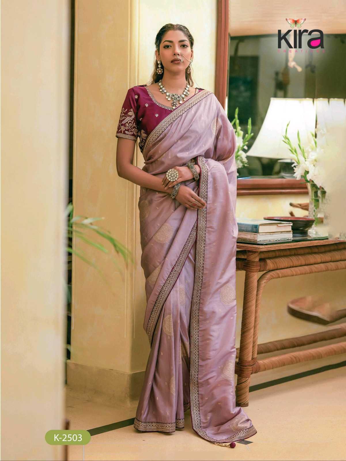 Ynf Dola Silk RIN184 Kira-Khwahish Sarees Silk Sarees Festive Collections Wholesale Party Wear Sarees Dola Silk Sarees Embroidered Sarees Manufacturer