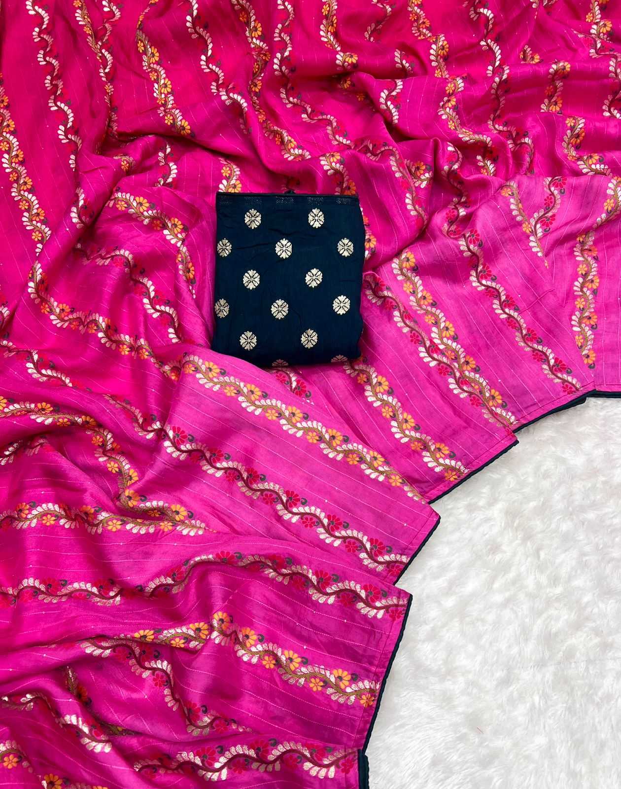 Ynf Dola Silk RIN199 SMH08 Sarees Wedding Collections Festive Collections Wholesale Sequin Sarees Viscose Saree Festive Sarees Manufacturer