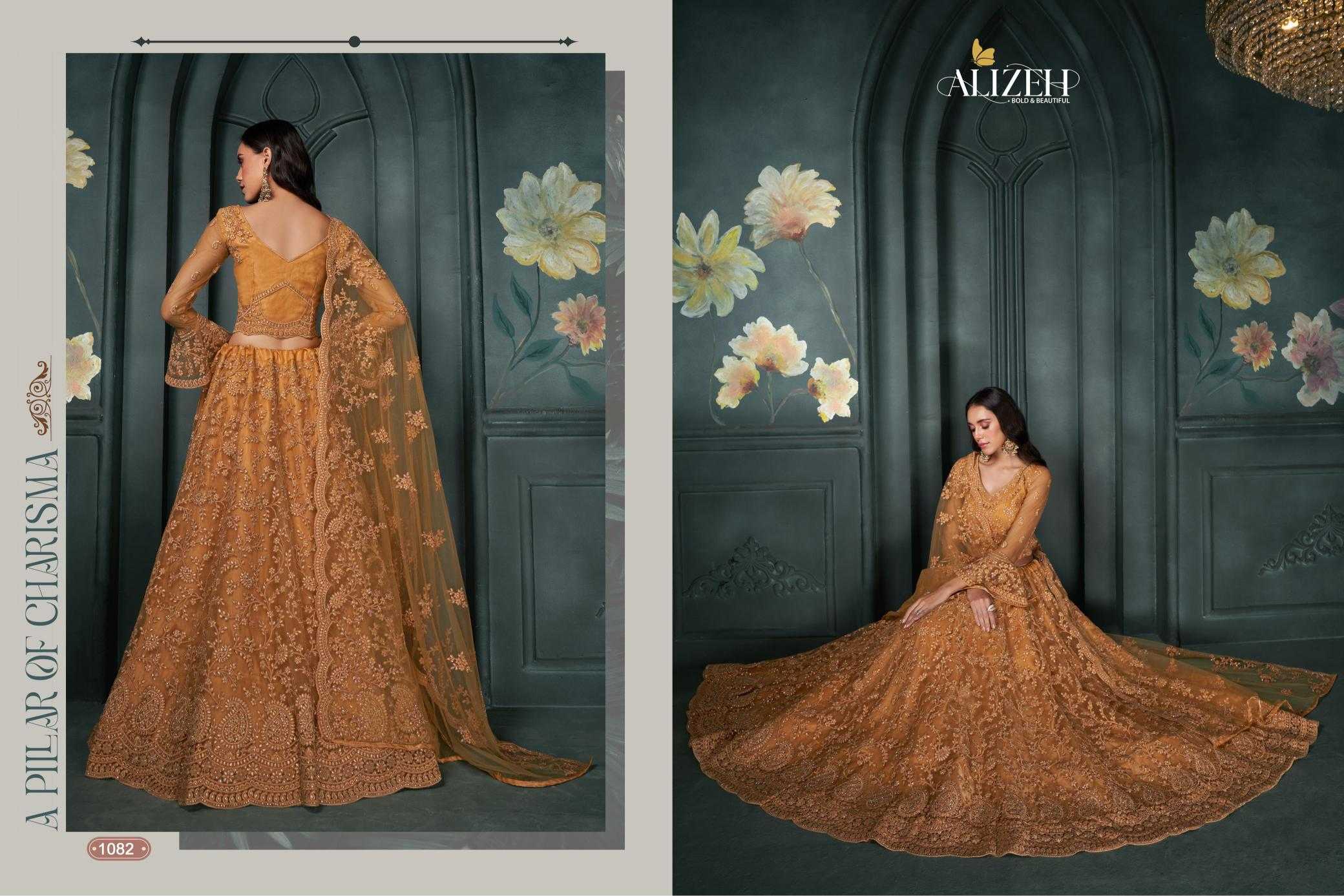 Ynf Fancy KESH416 ALIZEH-1082 Lehengas Wedding Collections Festive Collections Wholesale Designer Lehenga Wedding Lehenga Heavy Lehenga Manufacturer