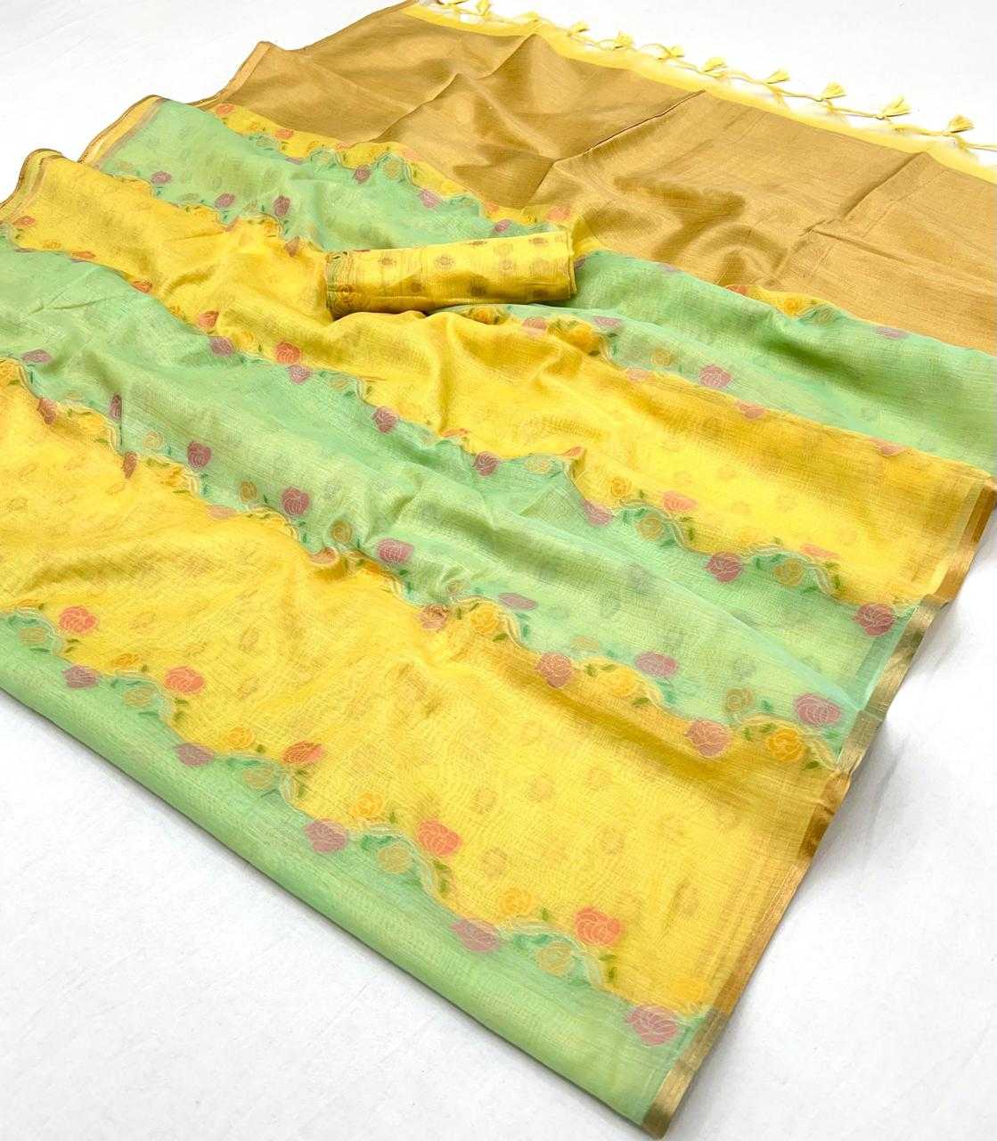 Ynf Fancy KESH416 RAJTEX-KIYOMI Sarees Wedding Collections Festive Collections Wholesale Hand Work Sarees Heavy Work Sarees Holi Collections Manufacturer