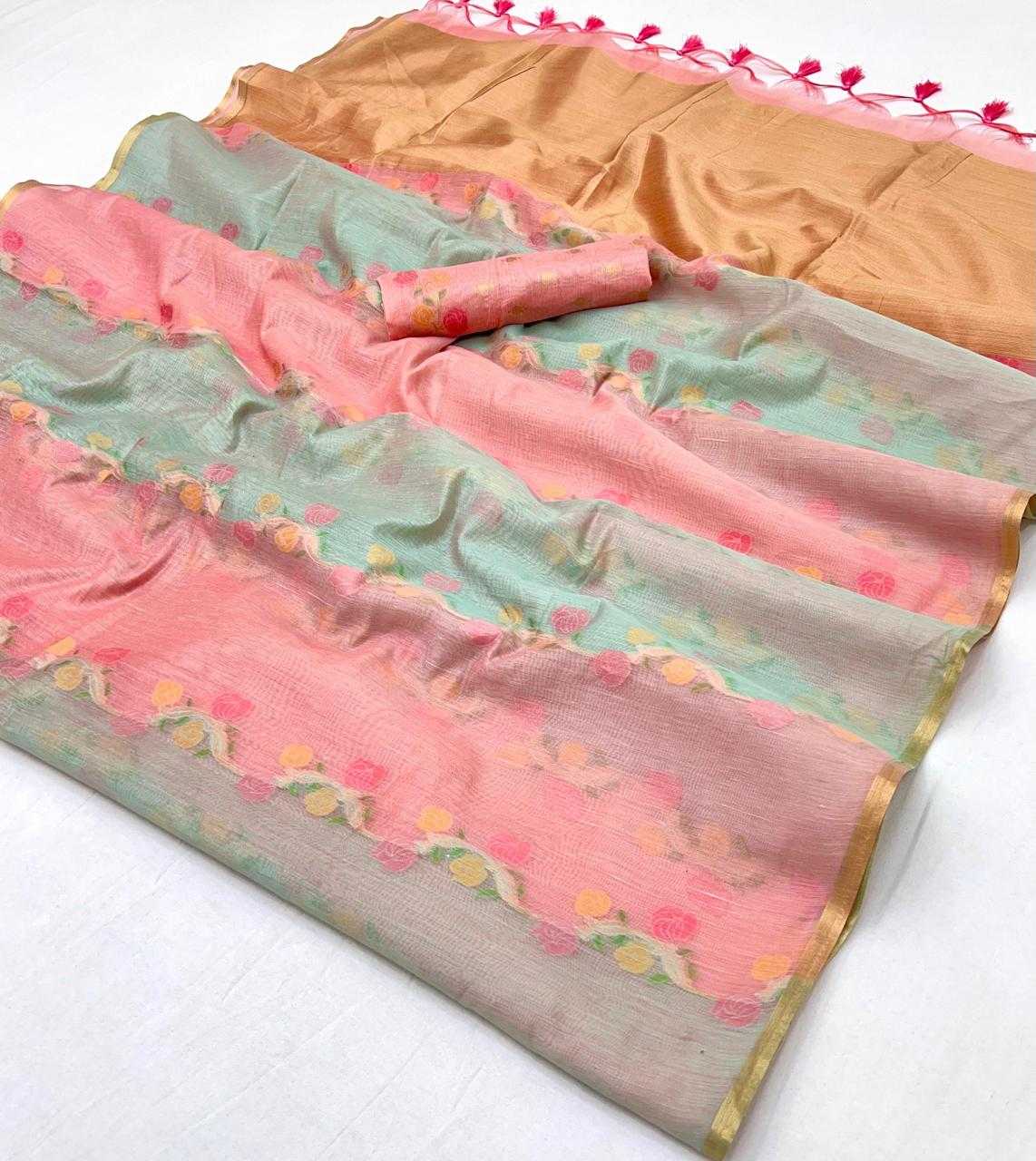 Ynf Fancy KESH416 RAJTEX-KIYOMI Sarees Wedding Collections Festive Collections Wholesale Hand Work Sarees Heavy Work Sarees Holi Collections Manufacturer