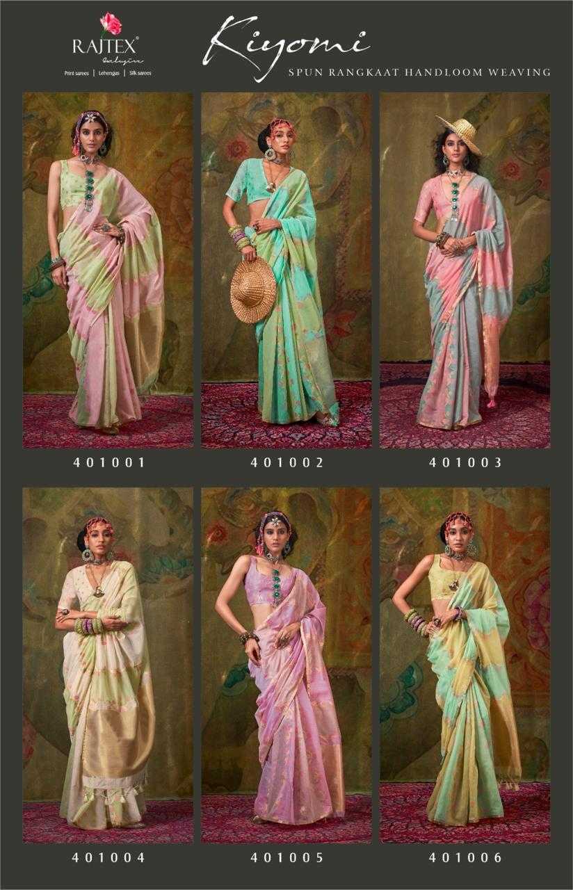 Ynf Fancy KESH416 RAJTEX-KIYOMI Sarees Wedding Collections Festive Collections Wholesale Hand Work Sarees Heavy Work Sarees Holi Collections Manufacturer