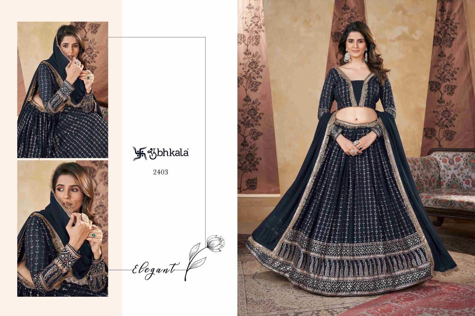 Ynf Fancy KESH416 Shub kala -Girly Vol. 29 Lehengas Wedding Collections Festive Collections Wholesale Designer Lehenga Choli Heavy Lehenga After-Party Outfits Manufacturer