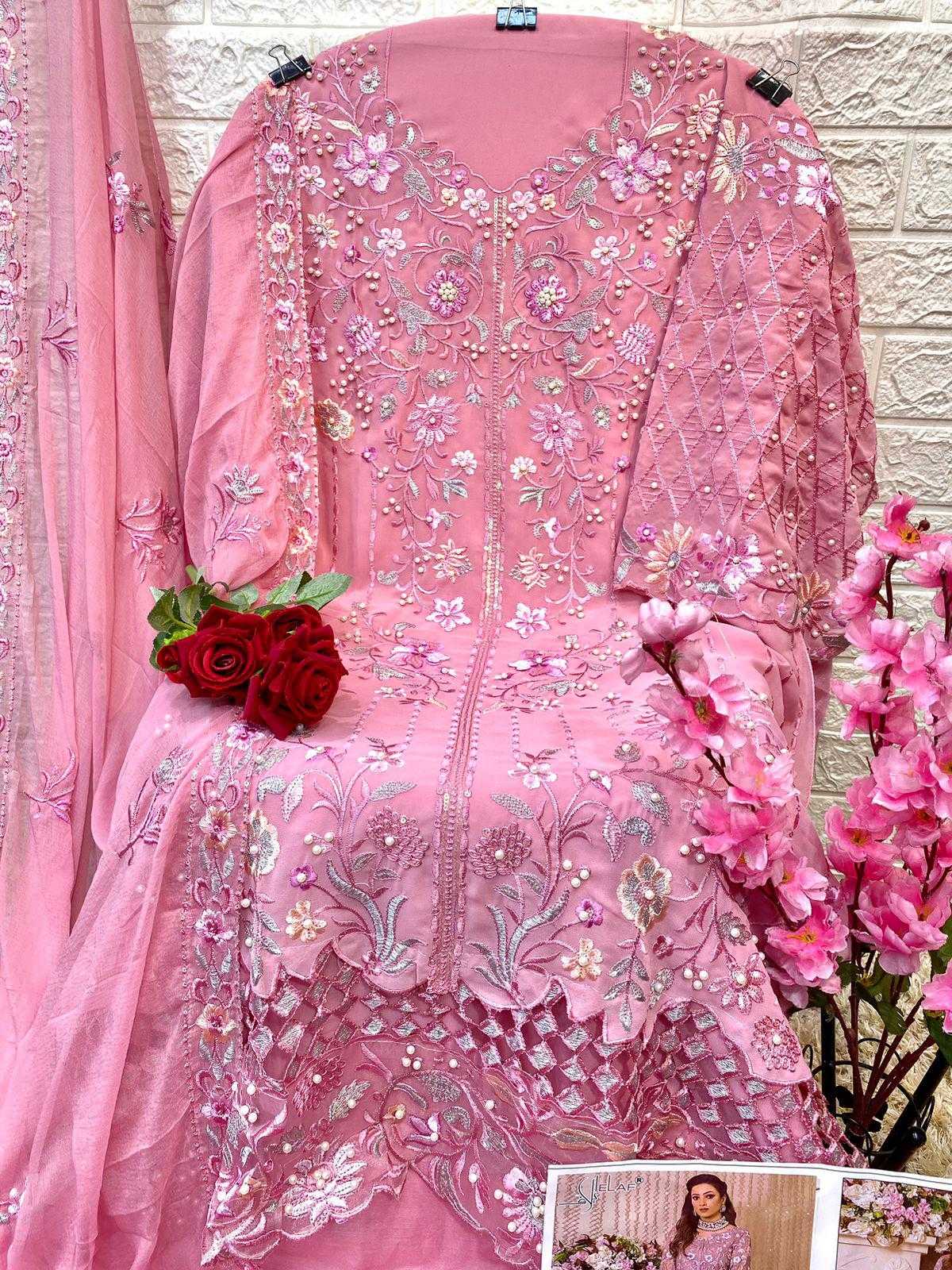 Ynf Faux Georgette KESH444 ELAF G-169 Suits & Dresses Islamic Clothing Festive Collections Wholesale Pakistani Suits Georgette Suit Embroidered Suits Manufacturer