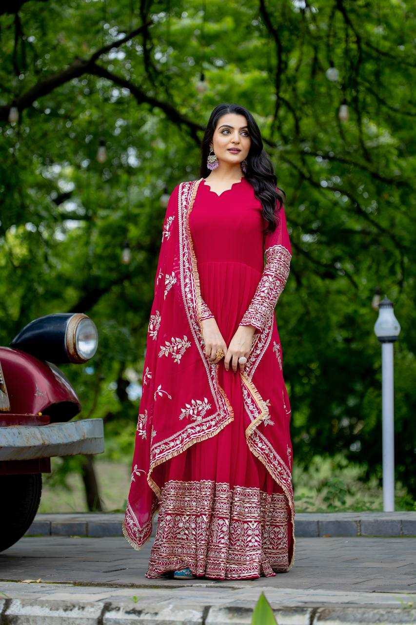 Ynf Faux Georgette RIN197 4288 Suits & Dresses Wedding Collections Festive Collections Wholesale Bridal Wedding Dresses Party Wear Dresses Georgette Dresses Manufacturer