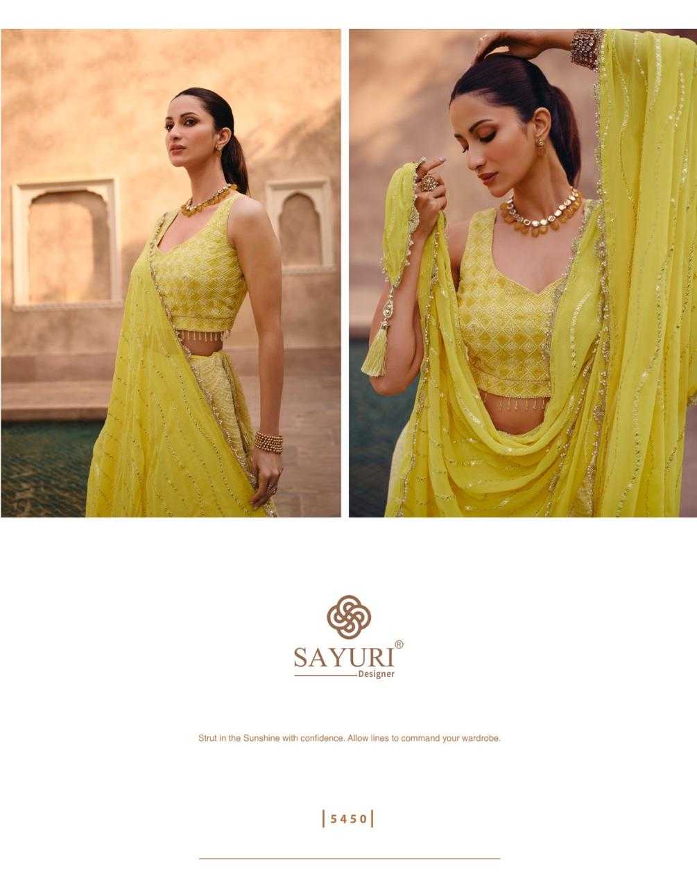 Ynf Georgette RIN184 SAYURI DESIGNER-SANIYA Lehengas Diwali Collections Festive Collections Wholesale Designer Lehenga Embroidered Lehenga Georgette Lehenga Manufacturer