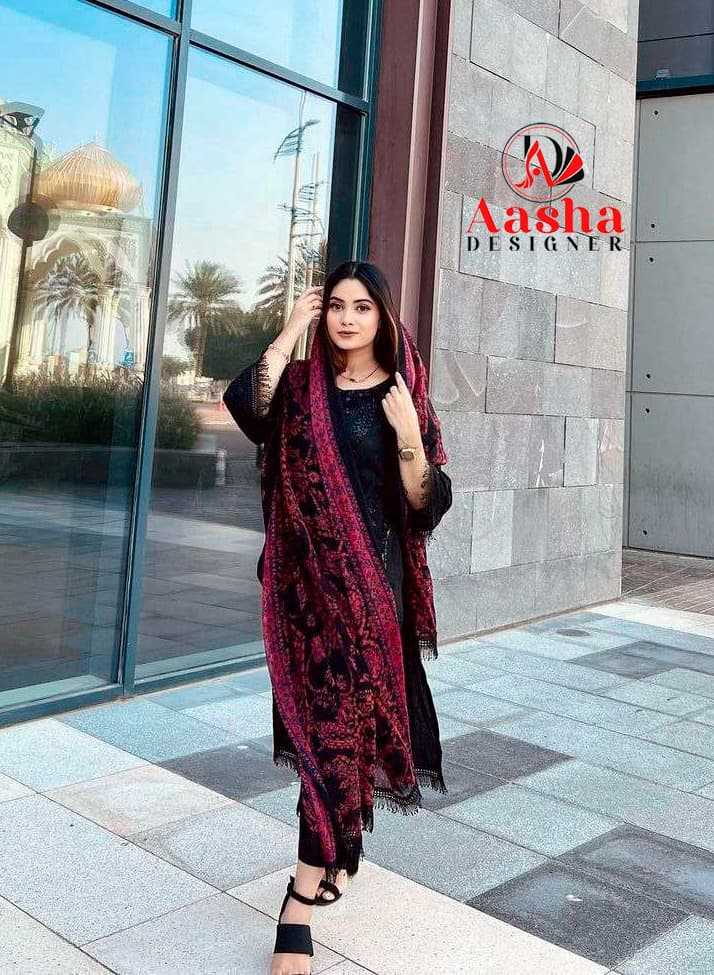 Ynf Heavy Rayon RIN186 AASHA DESIGNER-1139 Suits & Dresses Islamic Clothing Festive Collections Wholesale Embroidery Suits Party wear suits Eid Collections Manufacturer