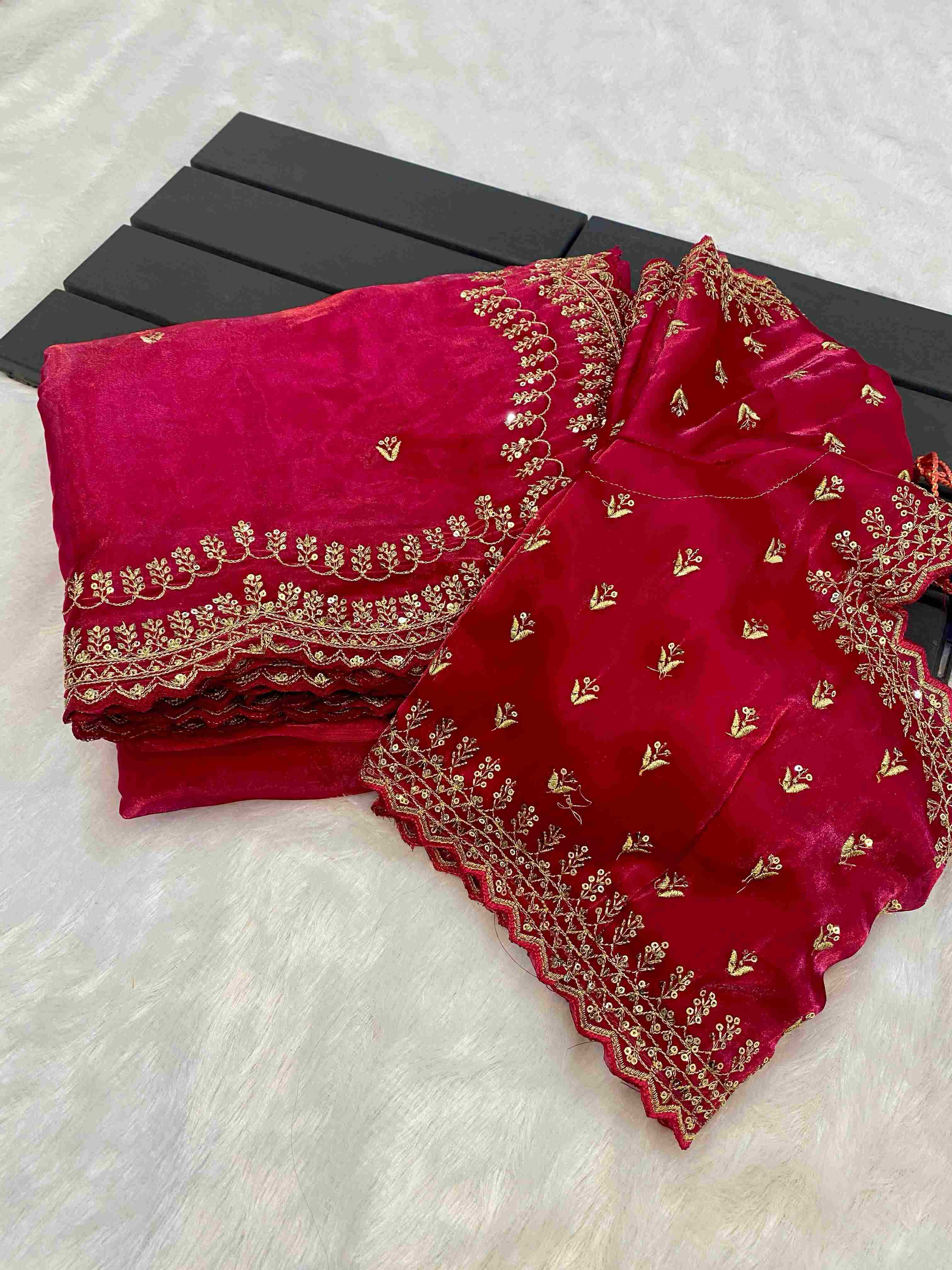 Ynf Jimmy Choo RIN164 RAA13 Sarees Wedding Collections Festive Collections Wholesale Jimmy Choo Sarees Sequence Sarees Sarees With Blouse Manufacturer