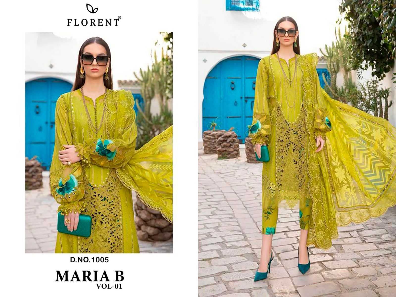 Ynf Organza KESH444 FLORENT 1003 Suits & Dresses Islamic Clothing Festive Collections Wholesale Pakistani Suits Cotton Suits Semi Stitched Suits Manufacturer