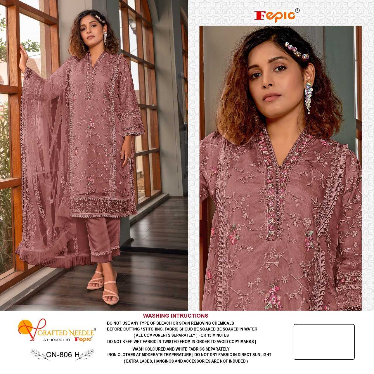 Ynf Organza KESH446 CRAFTED NEEDLE-CN806 Suits & Dresses Islamic Clothing Festive Collections Wholesale Pakistani Suits Afghani Suits Embroidered Suits Manufacturer