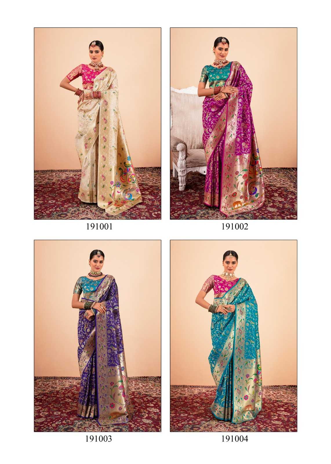 Ynf Paithani Silk KESH416 RajPath-Shailja Silk Silk Sarees Wedding Collections Festive Collections Wholesale Paithani Sarees Heavy Silk Sarees Traditional Silk Sarees Manufacturer