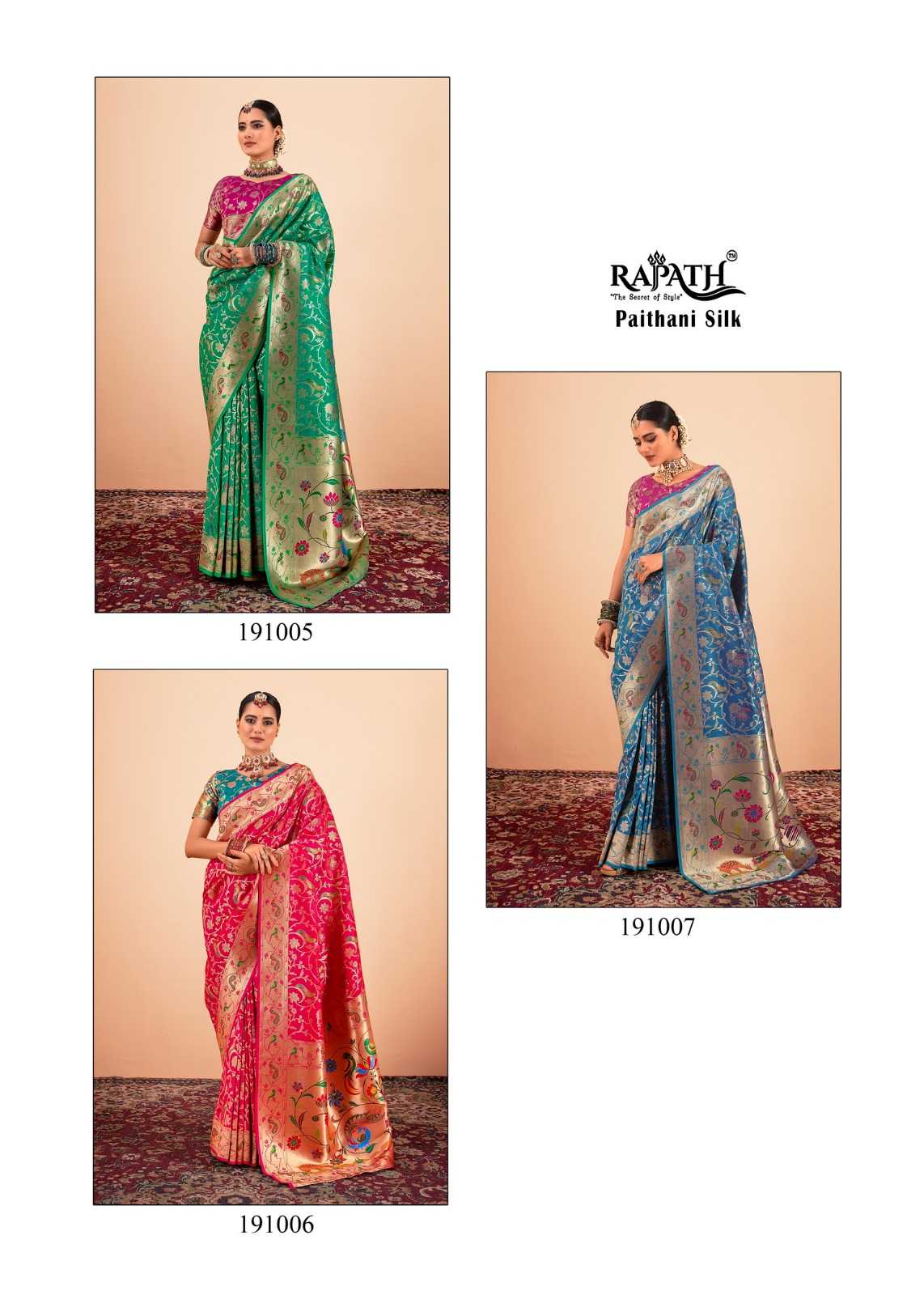 Ynf Paithani Silk KESH416 RajPath-Shailja Silk Silk Sarees Wedding Collections Festive Collections Wholesale Paithani Sarees Heavy Silk Sarees Traditional Silk Sarees Manufacturer