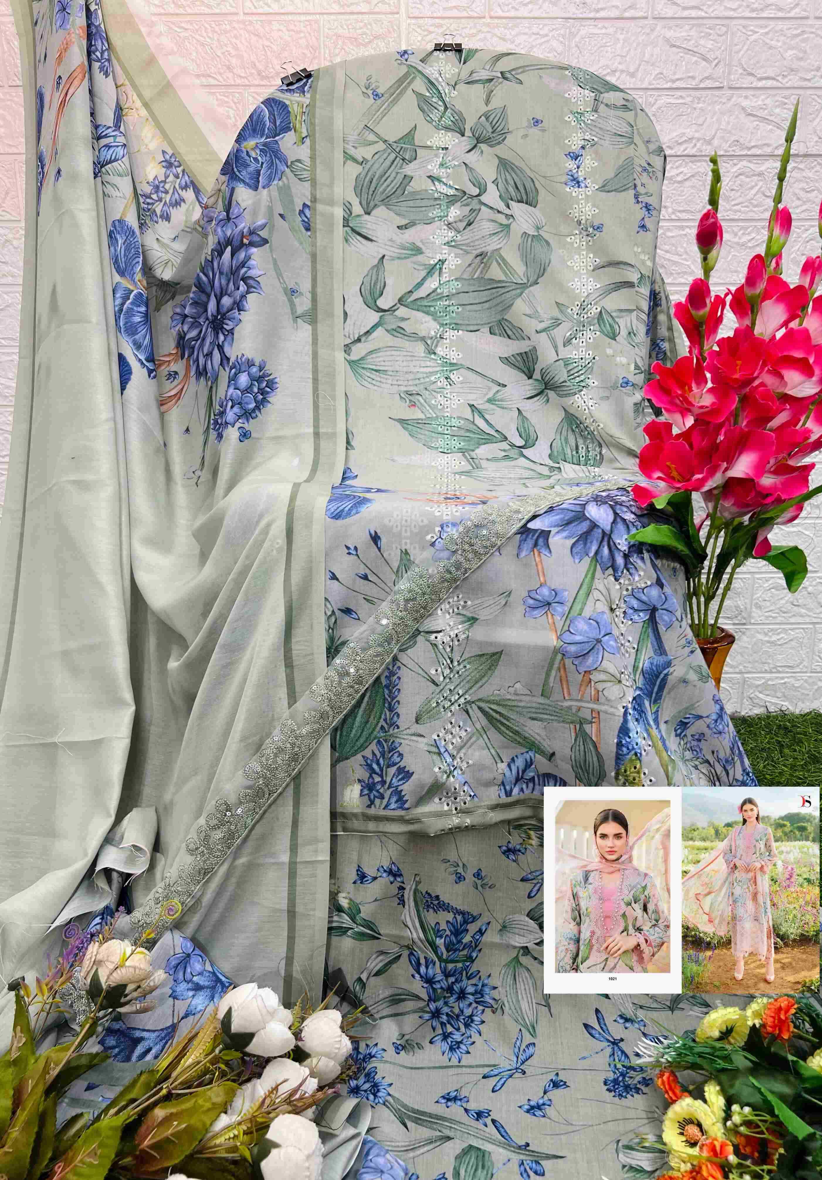 Ynf Pure Cotton KESH444 DEEPSY SUITS MPRINT Spring Summer 25 Suits & Dresses Islamic Clothing Festive Collections Wholesale Pakistani Suits Embroidery Suits Cotton Suits Manufacturer