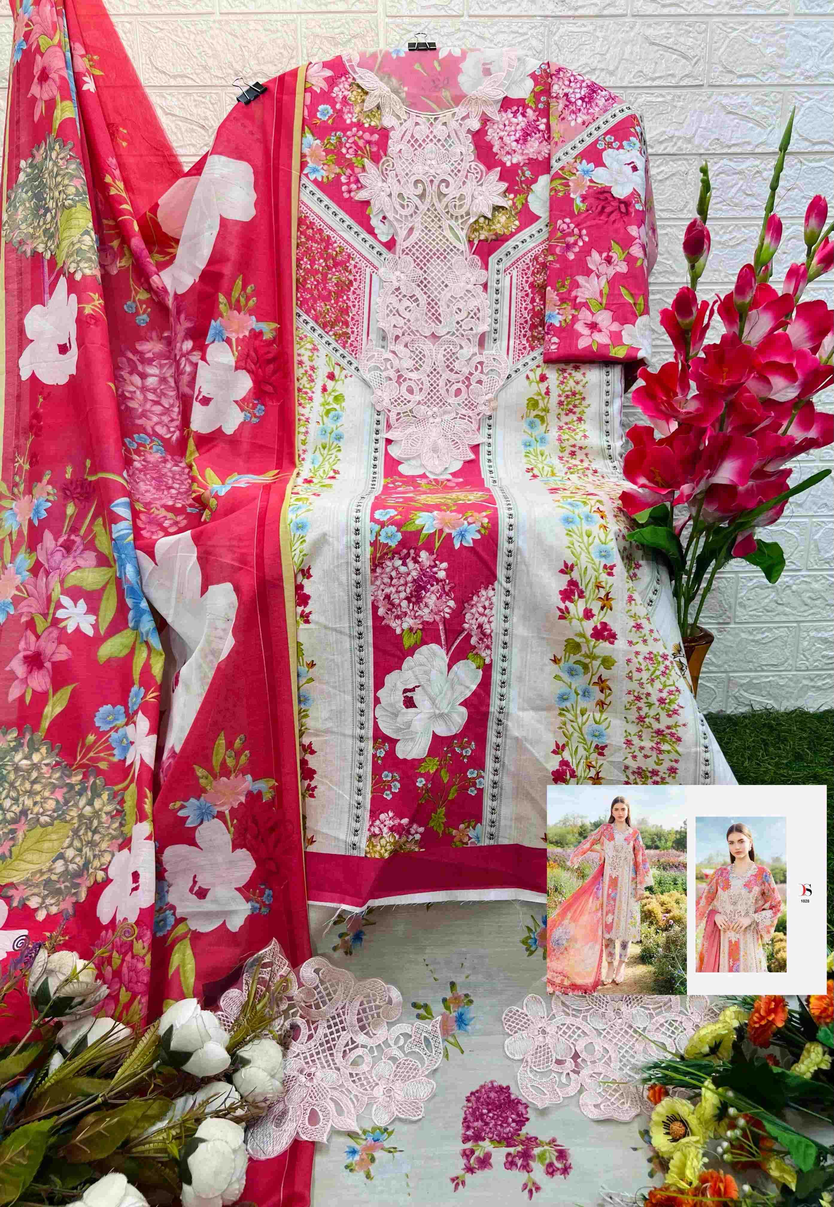 Ynf Pure Cotton KESH444 DEEPSY SUITS MPRINT Spring Summer 25 Suits & Dresses Islamic Clothing Festive Collections Wholesale Pakistani Suits Embroidery Suits Cotton Suits Manufacturer