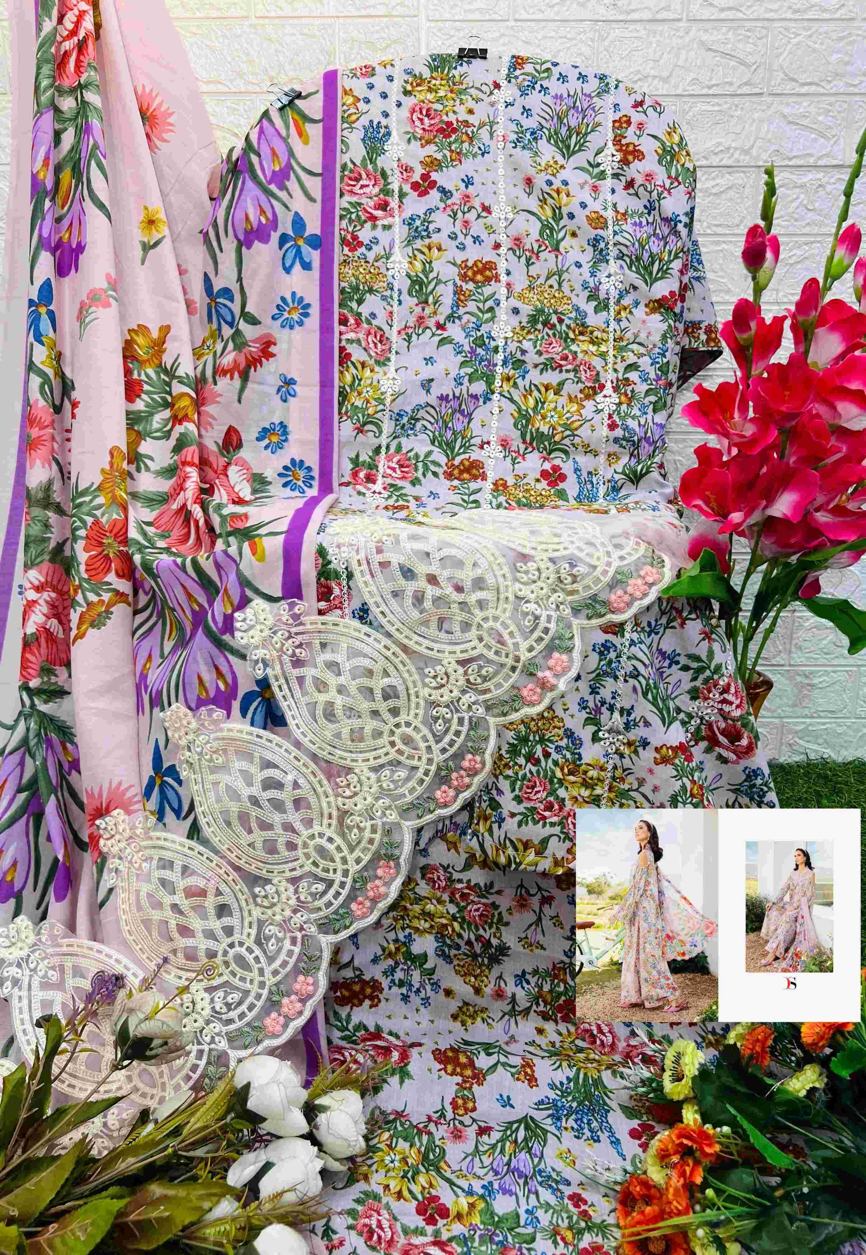 Ynf Pure Cotton KESH444 DEEPSY SUITS MPRINT Spring Summer 25 Suits & Dresses Islamic Clothing Festive Collections Wholesale Pakistani Suits Embroidery Suits Cotton Suits Manufacturer