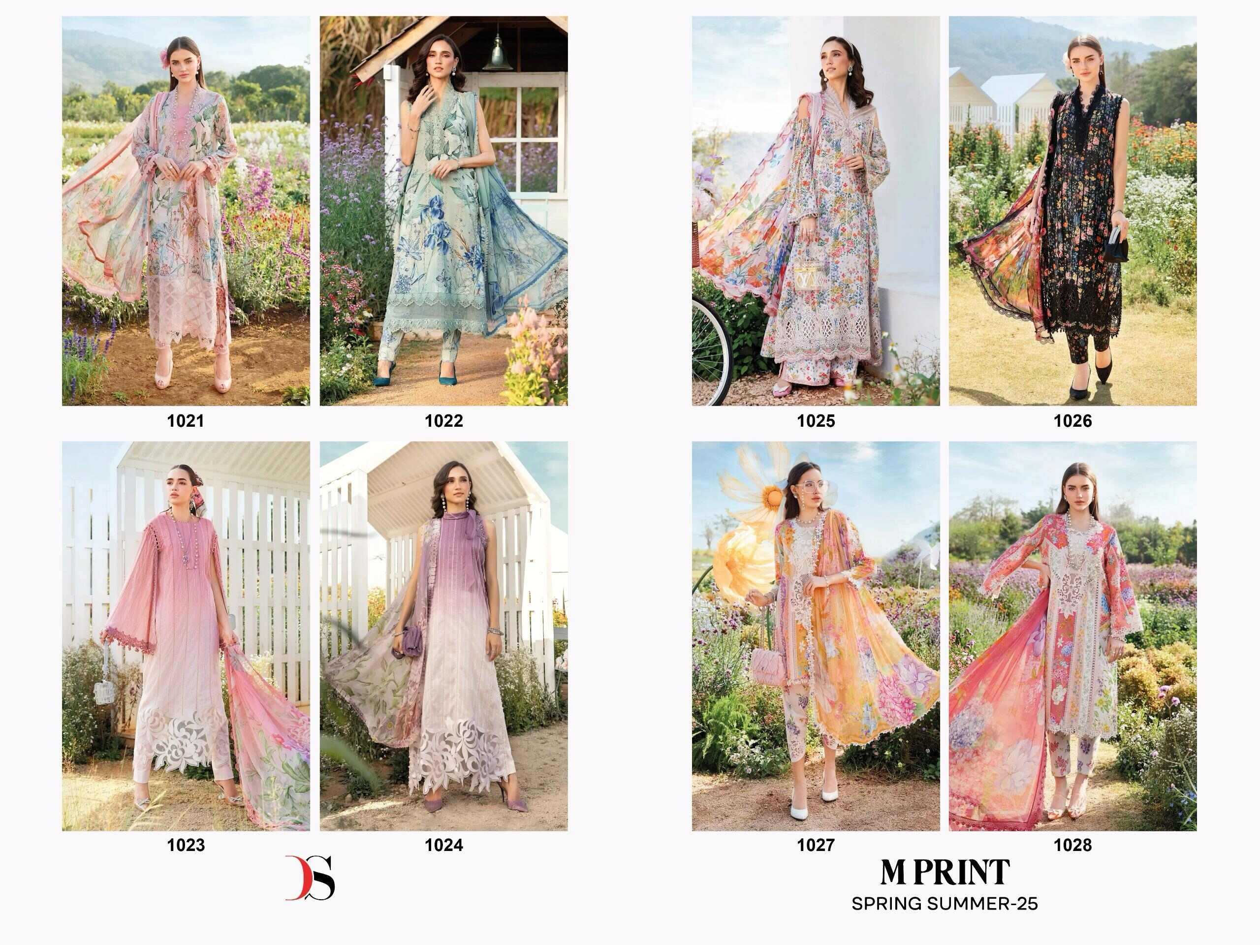 Ynf Pure Cotton KESH444 DEEPSY SUITS MPRINT Spring Summer 25 Suits & Dresses Islamic Clothing Festive Collections Wholesale Pakistani Suits Embroidery Suits Cotton Suits Manufacturer