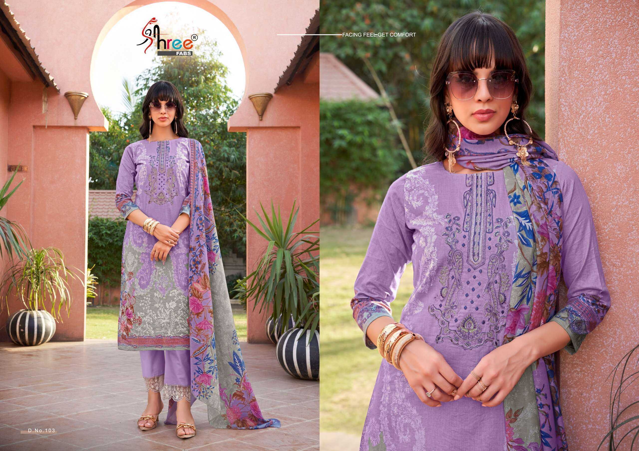 Ynf Pure Cotton KESH444 MASHAAL EMB. LAWN COLLETION VOL-01 Suits & Dresses Islamic Clothing Festive Collections Wholesale Pakistani Suits Printed Suits Cotton Suits Manufacturer