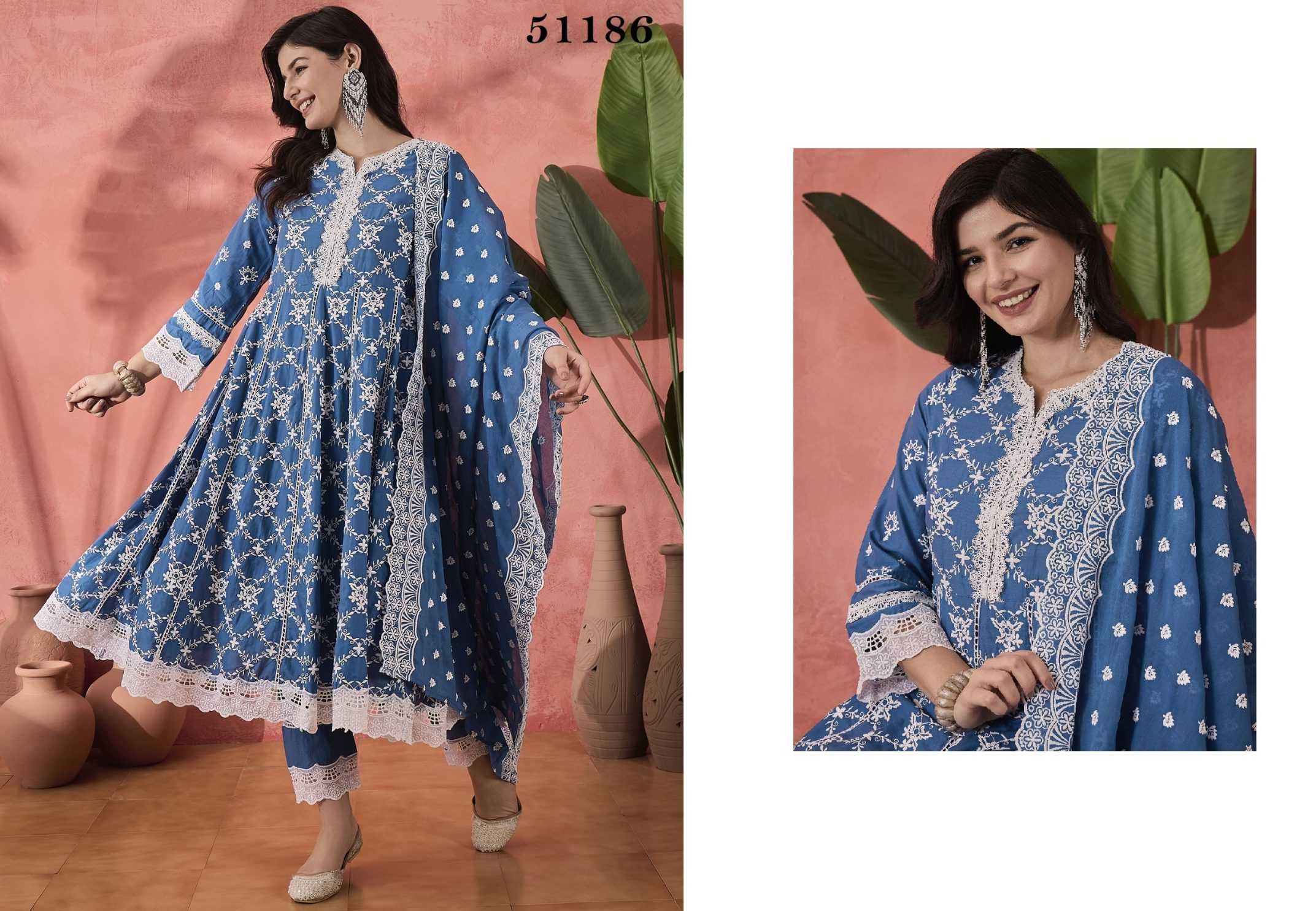 Ynf Pure Cotton RIN184 Sanjana Lifestyle-Karishma Suits & Dresses Diwali Collections Festive Collections Wholesale Ladies Suits Cotton Suits Party wear suits Manufacturer