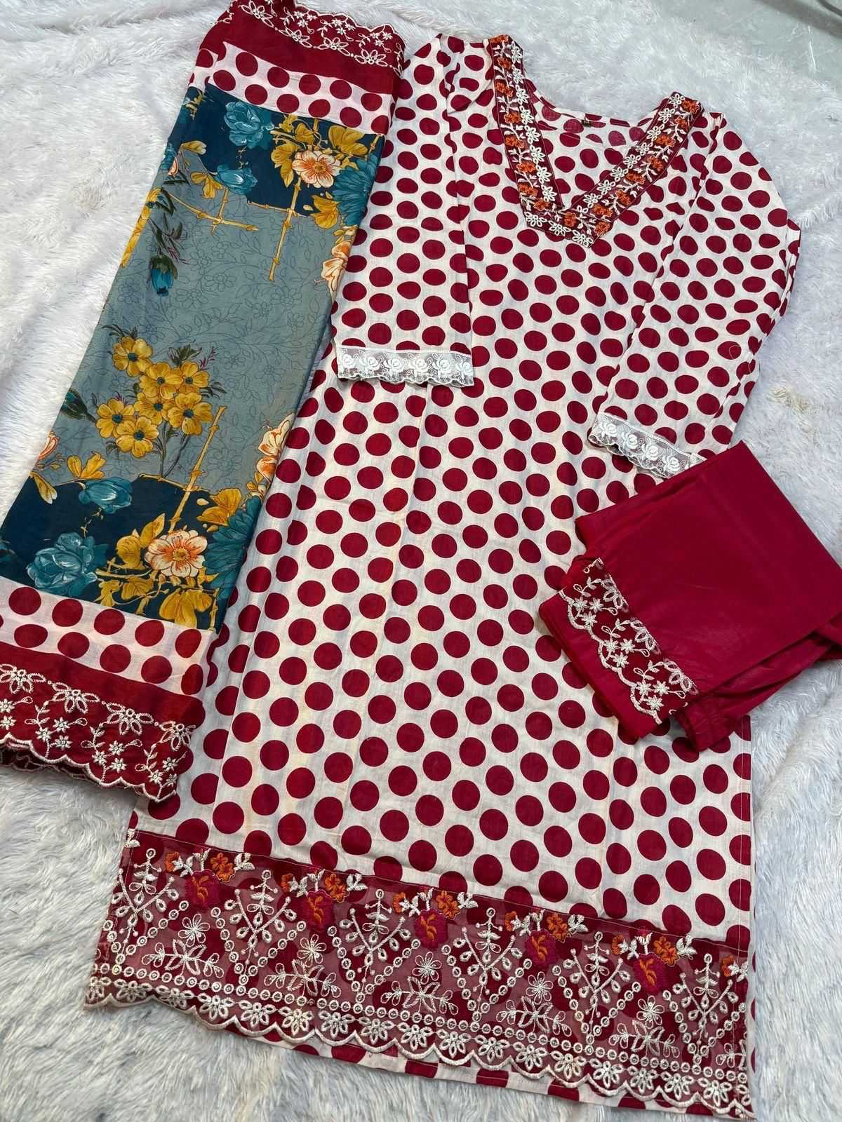 Ynf Pure Cotton RIN186 Mehbbob tex-1535 Suits & Dresses Islamic Clothing Festive Collections Wholesale Pakistani Suits Party wear suits Eid Collections Manufacturer