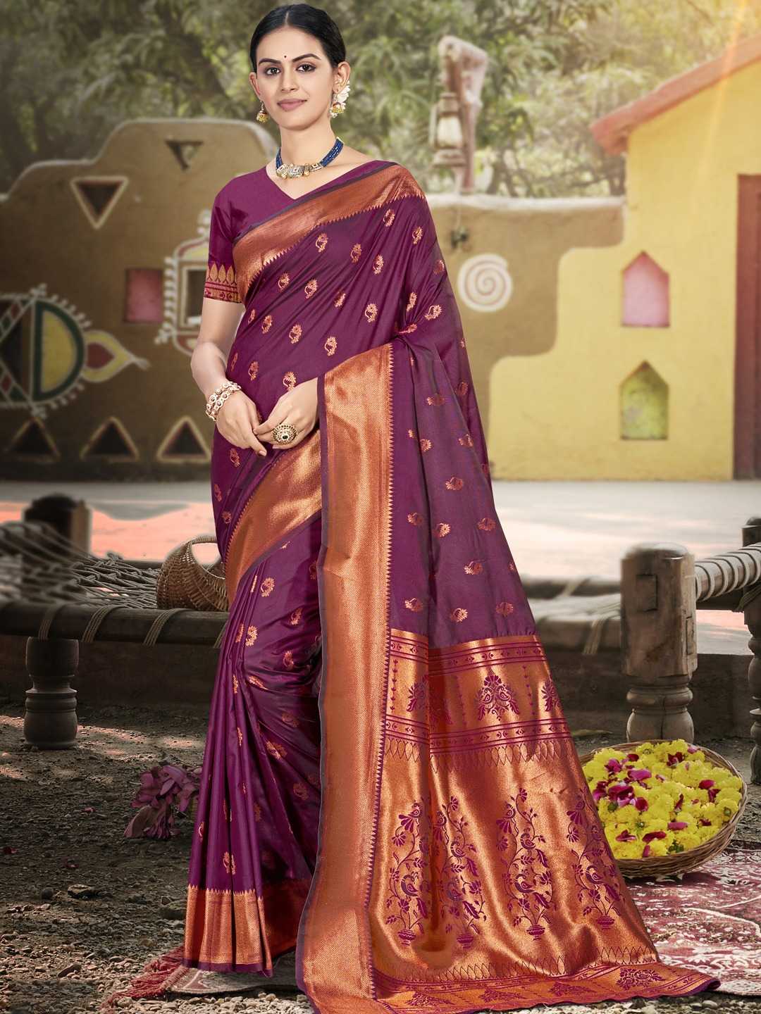 Ynf Silk KESH416 BUNAWAT-GAUTAMI SILK Silk Sarees Wedding Collections Festive Collections Wholesale Heavy Silk Sarees Pure Silk Sarees Silk Sarees For Weddings Manufacturer