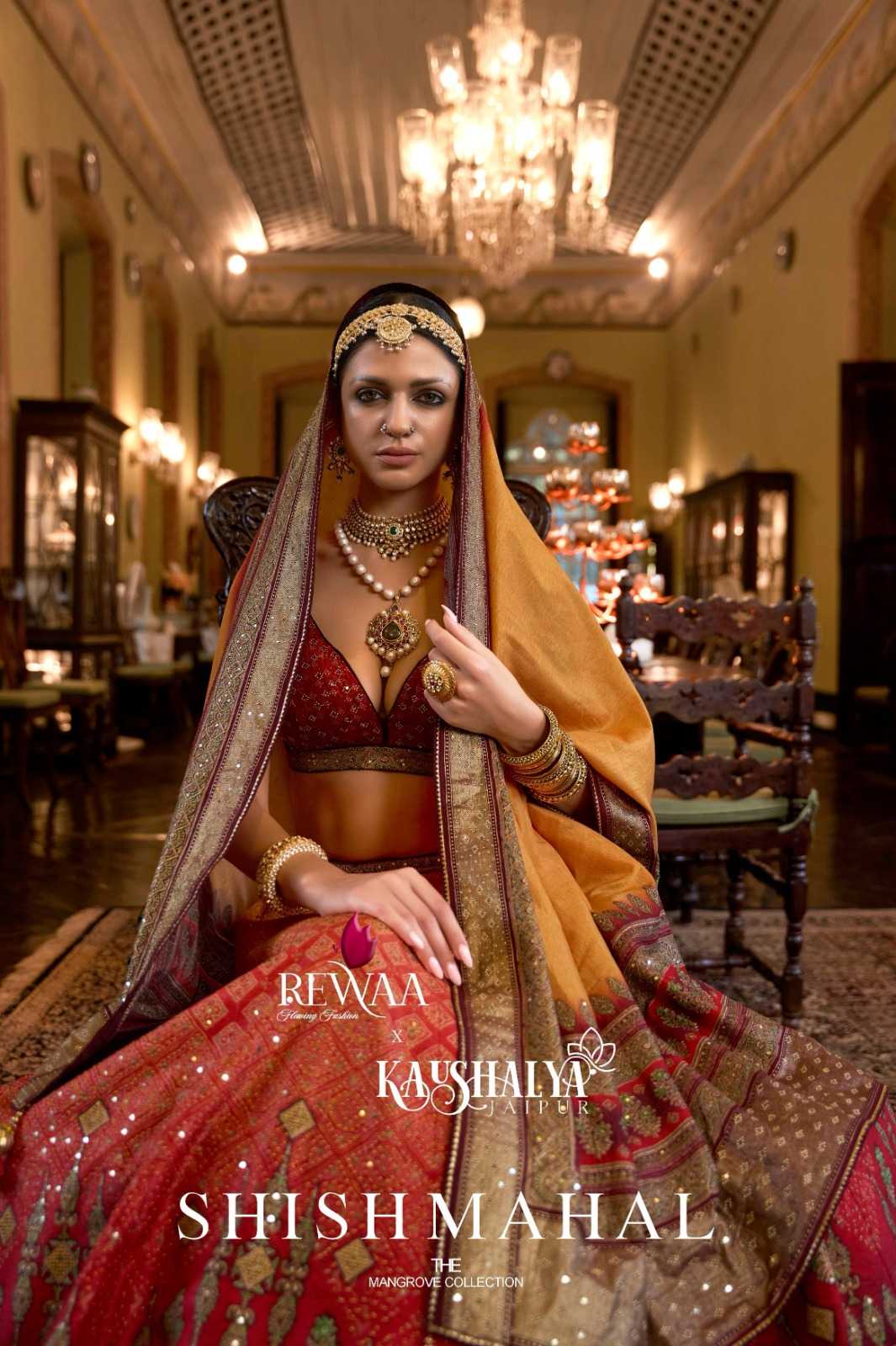 Ynf Silk RIN184 REVAA-SHEESH MAHAL Lehengas Wedding Collections Festive Collections Wholesale Fancy Lehenga Bridal Lehenga Embroidered Lehenga Manufacturer