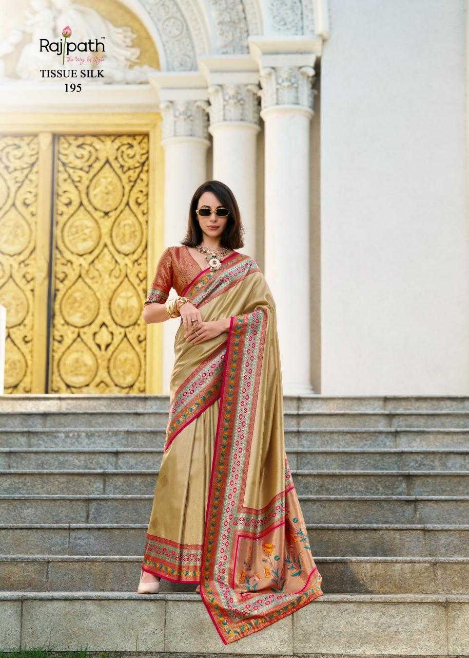 Ynf Tissue Silk KESH416 RajPath-Rajkumari Silk Sarees Wedding Collections Festive Collections Wholesale Heavy Silk Sarees Designer Silk Sarees Silk Sarees For Weddings Manufacturer