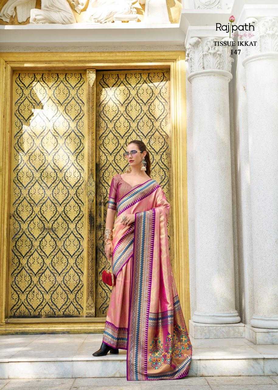 Ynf Tissue Silk KESH416 RajPath-Rajmata Silk Sarees Wedding Collections Festive Collections Wholesale Heavy Silk Sarees Party Wear Silk Sarees Silk Sarees For Weddings Manufacturer