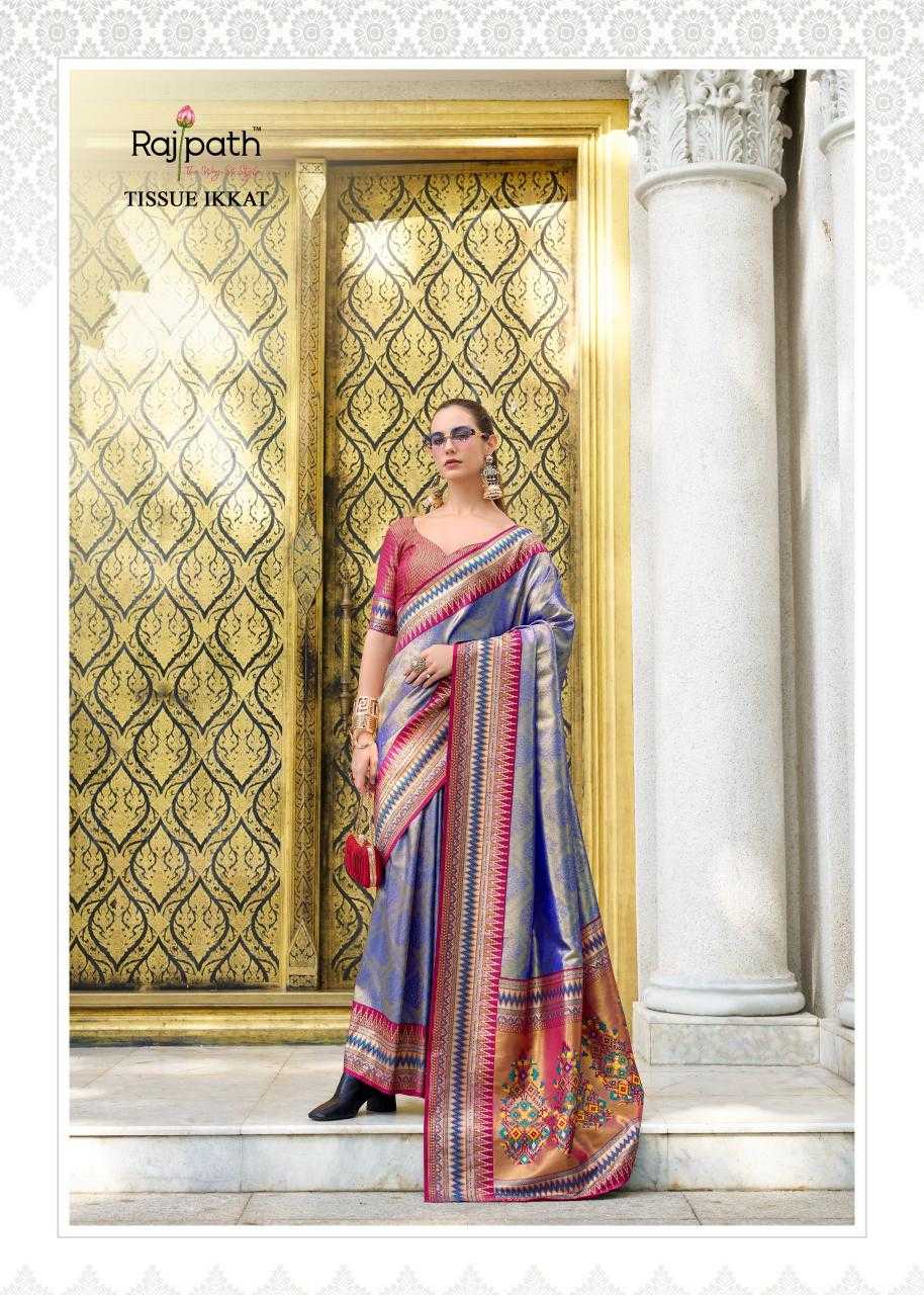 Ynf Tissue Silk KESH416 RajPath-Rajmata Silk Sarees Wedding Collections Festive Collections Wholesale Heavy Silk Sarees Party Wear Silk Sarees Silk Sarees For Weddings Manufacturer