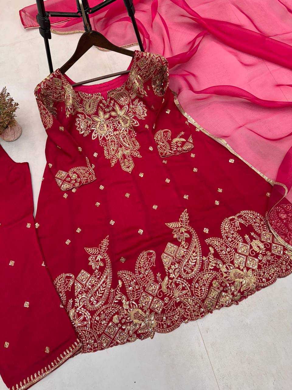 Ynf Vichitra Silk RIN110 BE-319 Suits & Dresses Wedding Collections Wholesale Embroidered Dresses Sangeet Outfits Manufacturer