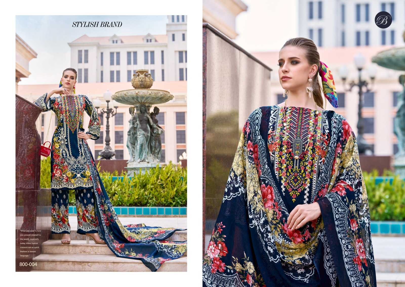 Ynf Viscose Rayon RIN186 BELLIZA-DILSHAD VOL 3 Suits & Dresses Islamic Clothing Festive Collections Wholesale Embroidery Suits Party wear suits Eid Collections Manufacturer