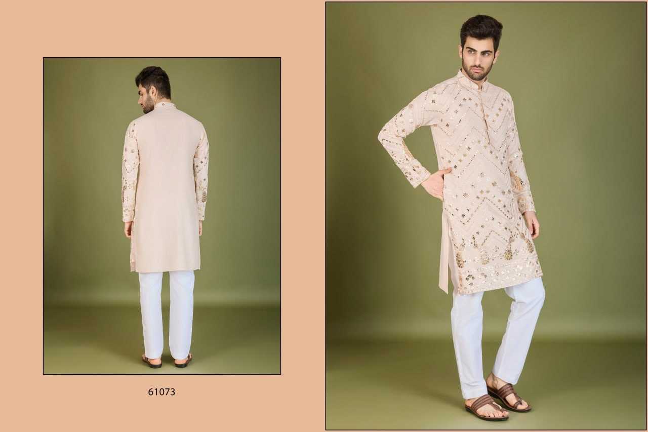 Ynf Viscose Rayon RIN197 2666 Mens Wear Diwali Collections Festive Collections Wholesale Mens Kurtas Casual Wear Men Wedding kurta Manufacturer