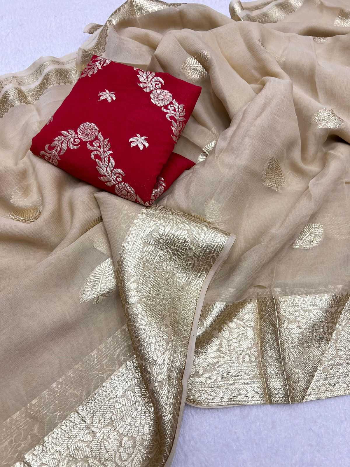 Ynf Viscose RIN199 SMH18 Sarees Wedding Collections Festive Collections Wholesale Georgette Sarees Viscose Saree Sarees With Blouse Manufacturer