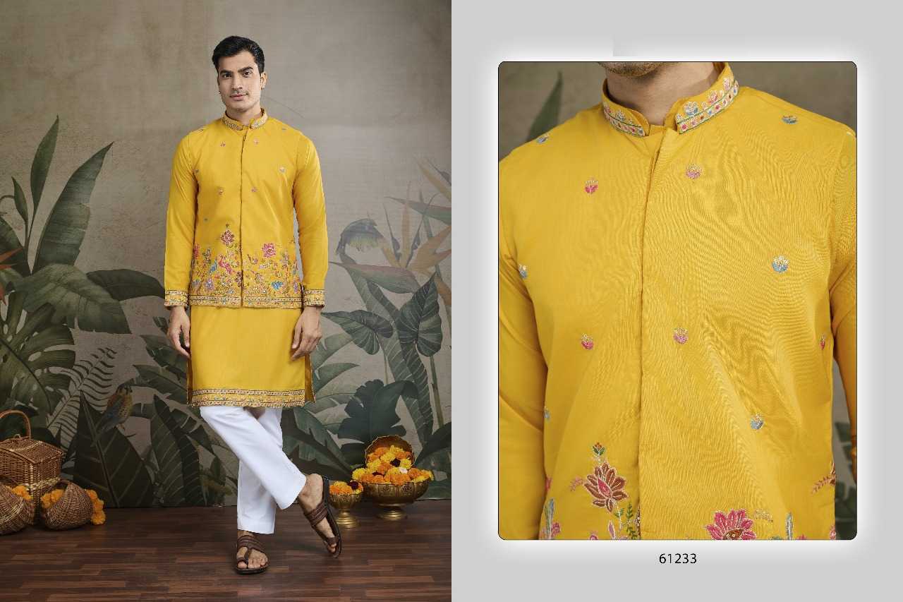 Ynf Cotton RIN197 2818 Mens Wear Wholesale Mens Kurtas Men Wedding kurta Embroidered Kurta Pajama Manufacturer