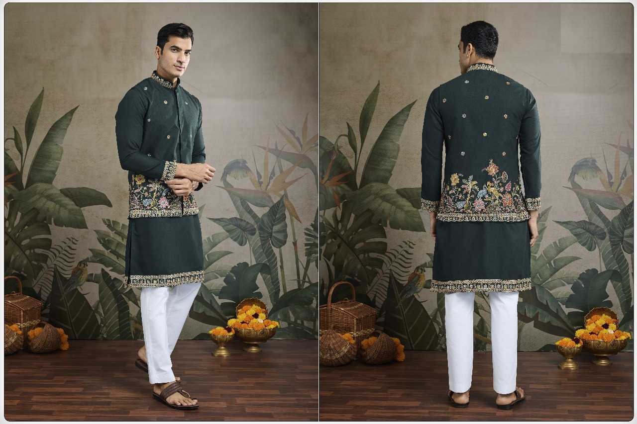 Ynf Cotton RIN197 2818 Mens Wear Wholesale Mens Kurtas Men Wedding kurta Embroidered Kurta Pajama Manufacturer