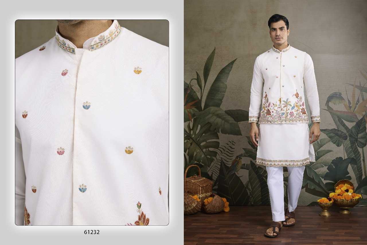 Ynf Cotton RIN197 2818 Mens Wear Wholesale Mens Kurtas Men Wedding kurta Embroidered Kurta Pajama Manufacturer