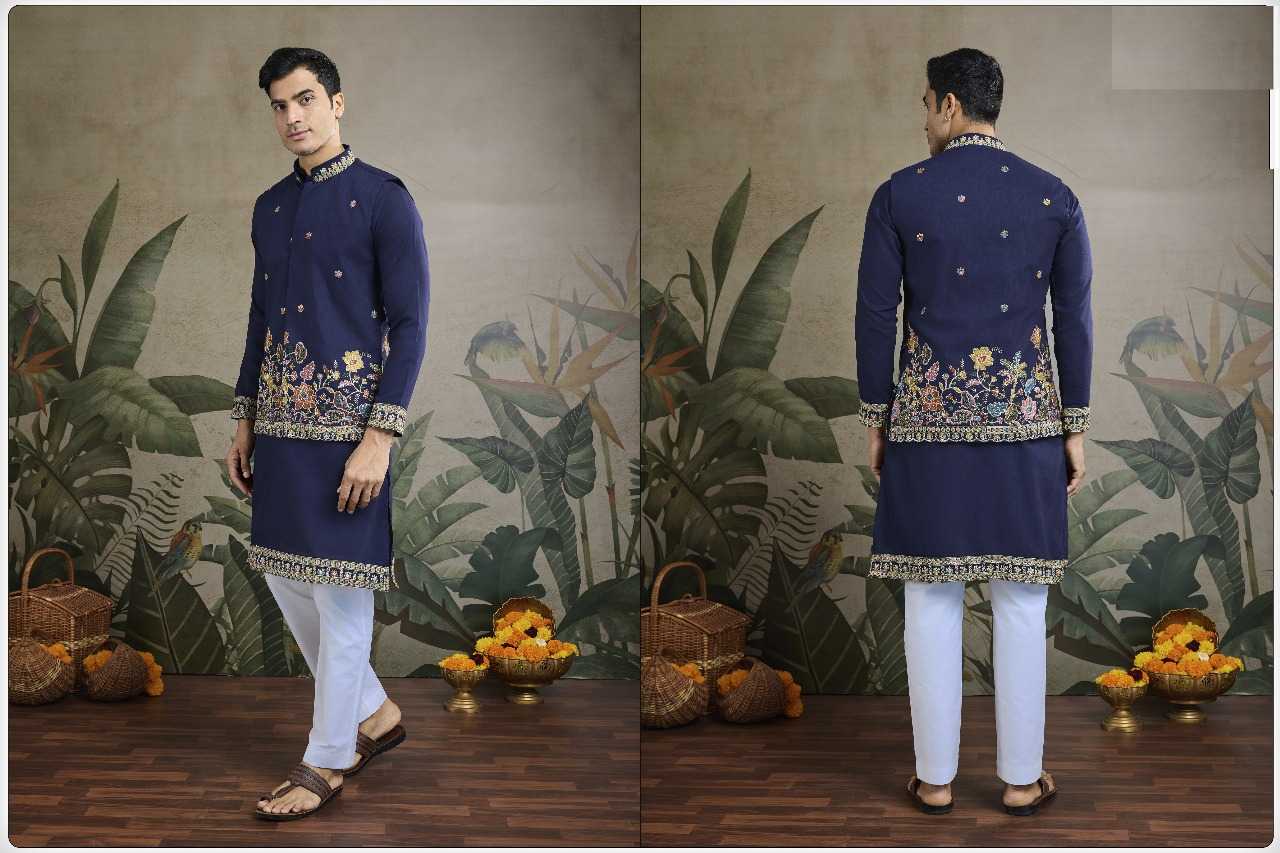 Ynf Cotton RIN197 2818 Mens Wear Wholesale Mens Kurtas Men Wedding kurta Embroidered Kurta Pajama Manufacturer