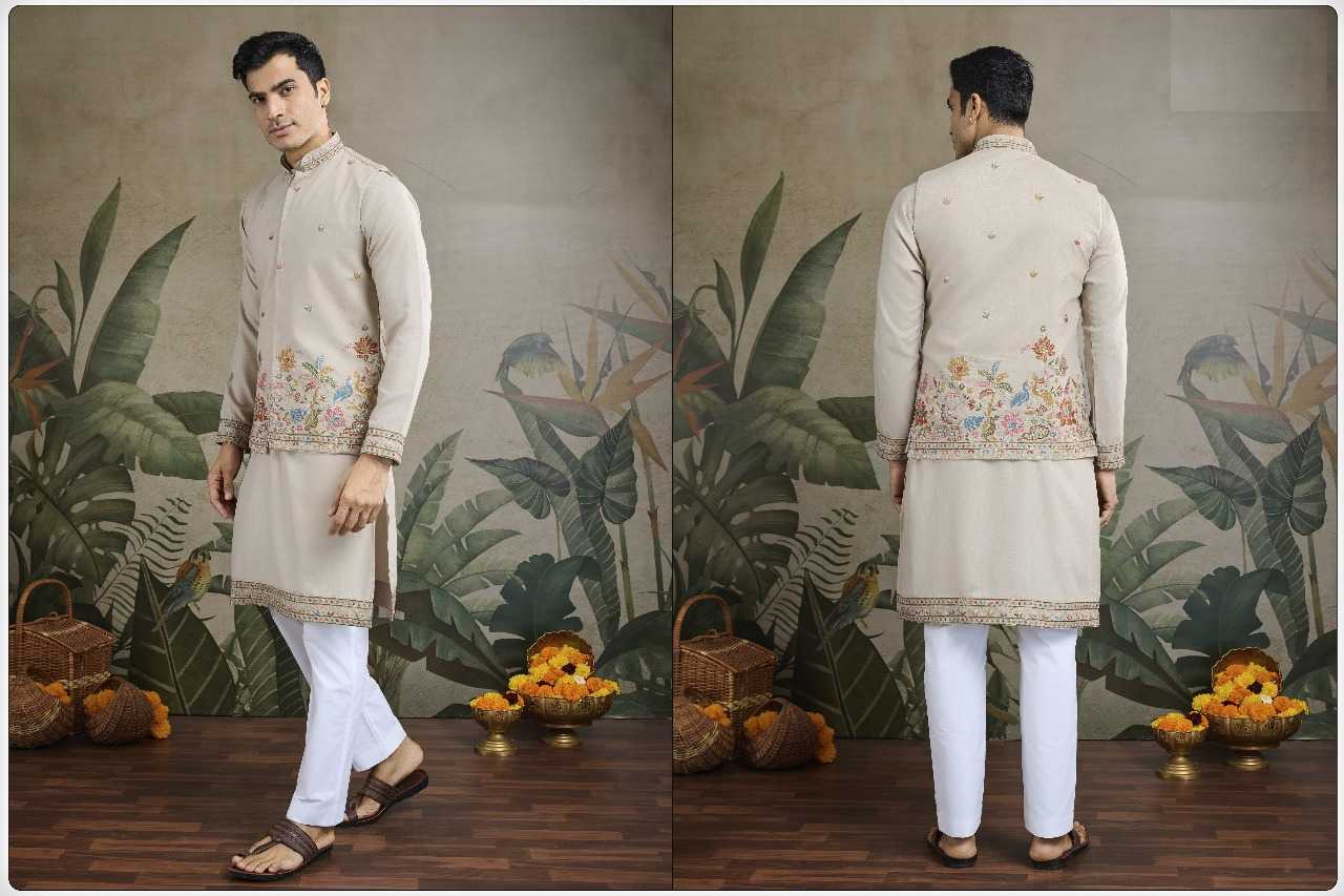 Ynf Cotton RIN197 2818 Mens Wear Wholesale Mens Kurtas Men Wedding kurta Embroidered Kurta Pajama Manufacturer
