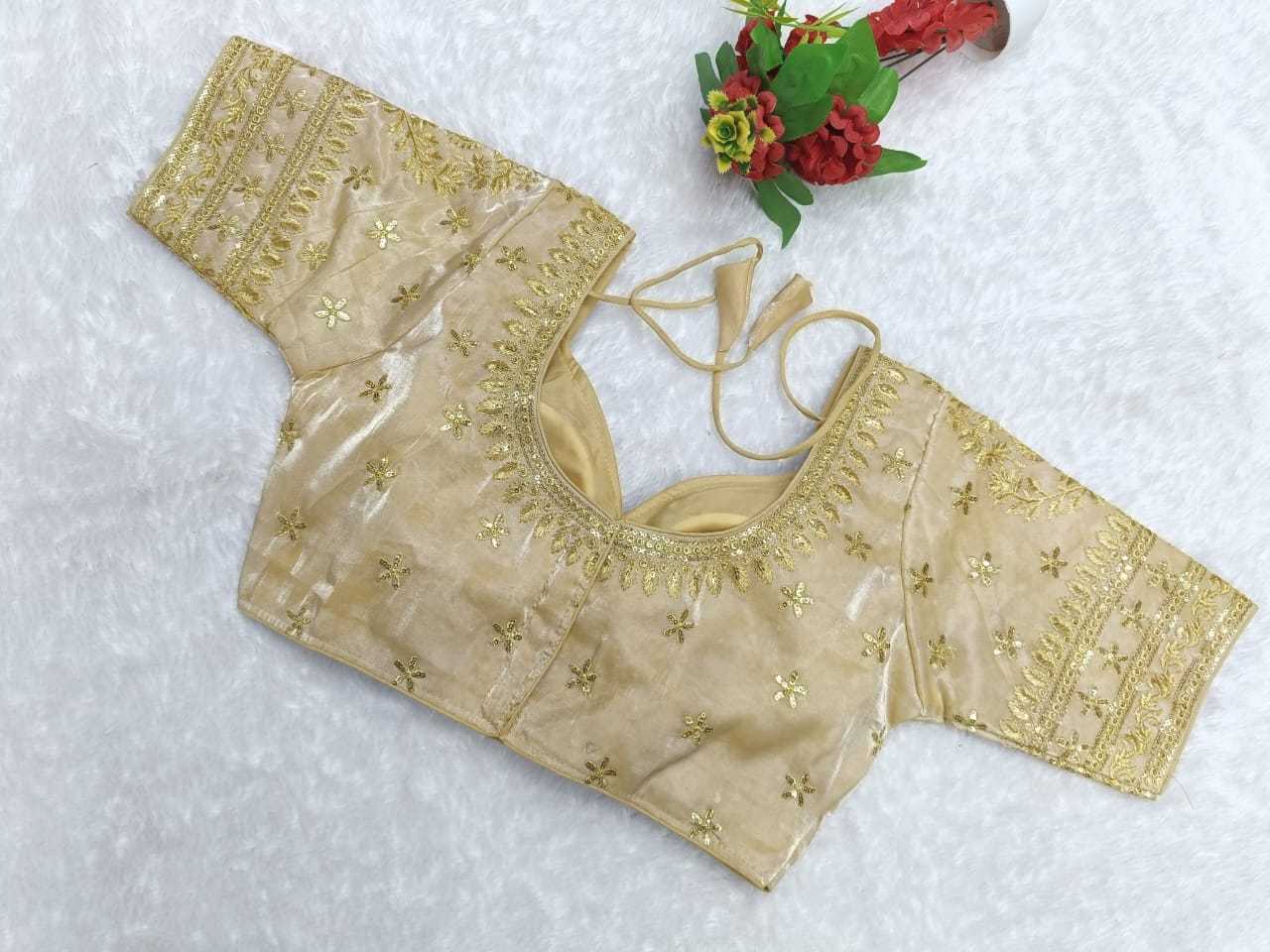Ynf Jimmy Choo KESH356 121 Readymade Blouses Wholesale Embroidered Blouses Silk Blouse Manufacturer