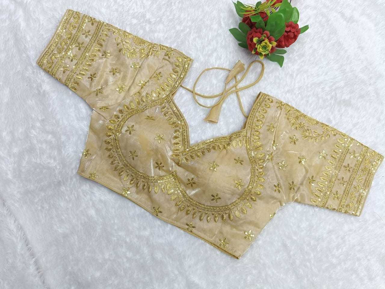 Ynf Jimmy Choo KESH356 121 Readymade Blouses Wholesale Embroidered Blouses Silk Blouse Manufacturer