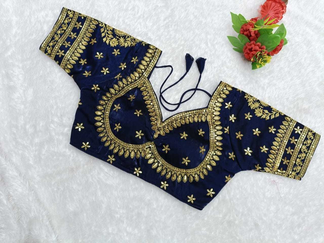 Ynf Jimmy Choo KESH356 121 Readymade Blouses Wholesale Embroidered Blouses Silk Blouse Manufacturer